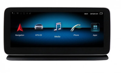 Navigatie Auto Multimedia cu GPS Mercedes C Class W205 (2015 - 2018), 4 GB RAM + 64 GB ROM, Slot Sim 4G, Android, Display 10.25 &amp;quot; rezolutie 1920*720, foto