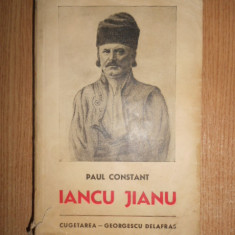 Paul Constant - Iancu Jianu (1940, prima editie)