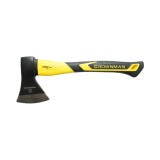 Topor profesional 600 g Crownman, otel forjat, coada fibra de sticla