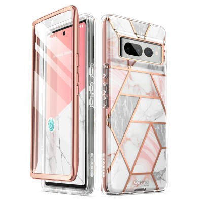 Husa de protectie i-Blason Cosmo pentru Google Pixel 7 Pro - Marble foto