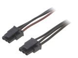 Cablu Micro-Fit 3.0 Mamă-Mamă 0.4m 4A PVC