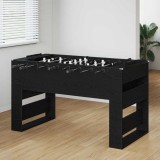 Cumpara ieftin Masa de Foosball Stejar Negru 146,5 x 74 x 85 cm Lemn prelucrat