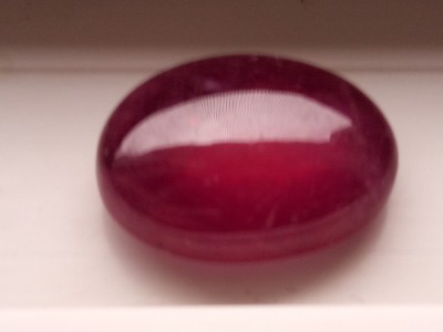 Rubin natural 23.19ct caboson foto