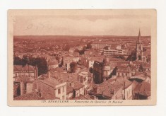 FV5-Carte Postala- FRANTA - Angouleme, quartier St. Martial, circulata 1940