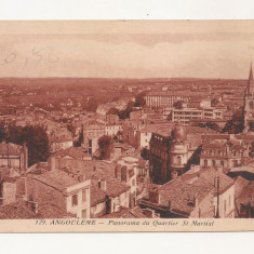 FV5-Carte Postala- FRANTA - Angouleme, quartier St. Martial, circulata 1940