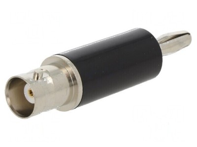 Adaptor BNC mufă banană 4mm foto
