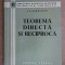 Teorema directa si reciproca Elemente de algebra a logicii I. S. Gradstein