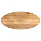 VidaXL Blat de masă oval, 140x50x2,5 cm, lemn masiv de mango