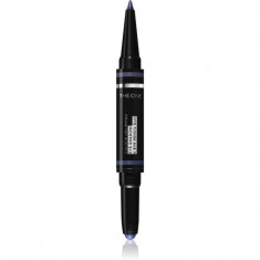 Oriflame The One Colour Unlimited fard de ochi si creion de ochi 2 in 1 culoare Azure Blue 1,2 g