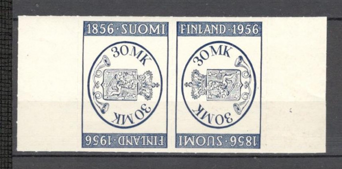 Finlanda.1956 100 ani marca postala-tete beche KF.58