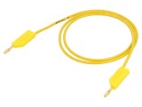 Cablu de măsurare Hirschmann 60VDC 30VAC 32A 1m galben