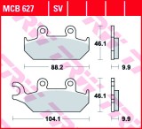 Set placute frana fata TRW MCB627 - Yamaha XT 600 EH (90-03) - XT 600 EN (90-95) XT 600 KH (91-95) - XT 660 Tenere (91-98)