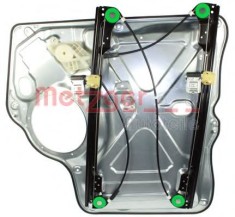 Macara geam VW TRANSPORTER V caroserie (7HA, 7HH, 7EA, 7EH) (2003 - 2016) METZGER 2160244