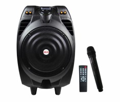 Boxa portabila Akai cu troller 50W negru foto