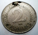 2.340 UNGARIA 2 FORINT 1965 BP, Europa, Cupru-Nichel