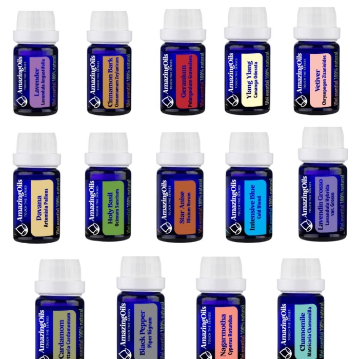 Set 14 uleiuri esentiale 5ml-70ml ulei esential 100% pur