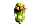 Felinar decorat cu flori 42636