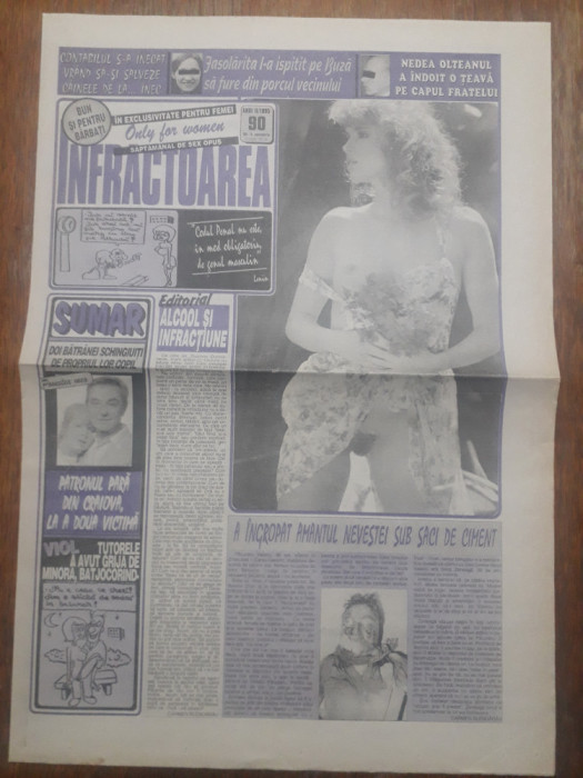 Ziarul Infractoarea nr. 90 din 30 - 05 noiembrie 1995 / CZ1P