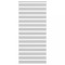 Jaluzea tip zebra gri deschis lățime țesătură 90,9 cm poliester