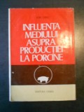 ION DINU - INFLUENTA MEDIULUI ASUPRA PRODUCTIEI LA PORCINE