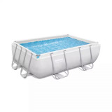 Piscina Bestway, Power Steel Rectangular Pool Set, 2.82m x 1.96m x 84cm