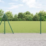 VidaXL Gard Hexagonal Verde 1.2x100 m Oțel