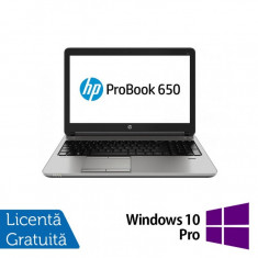 Laptop HP ProBook 650 G1, Intel Core i5-4200M 2.50GHz, 8GB DDR3, 320GB SATA, DVD-RW, 15 Inch + Windows 10 Pro foto