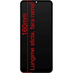 Display Samsung Galaxy A03S A037 fara Rama Black Negru VARIANTA SCURTA CU STICLA 160mm