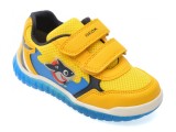 Cumpara ieftin Pantofi sport GEOX galbeni, B555ZA, din material textil