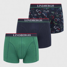 Lindbergh boxeri 3-pack barbati, culoarea negru