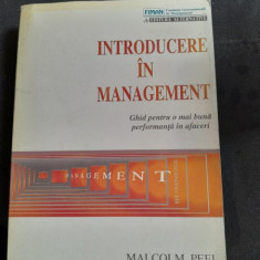 Introducere in management - Malcolm Peel