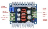 Sursa reglabila CC CV step down coboratoare 36V / 20A / 300W