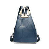 Cumpara ieftin Rucsac dama, Viella GT3594, Albastru/Crem