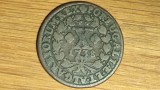 Portugalia - moneda colectie f rara - 10 reis 1738 - Jo&atilde;o V - senzationala !, Europa