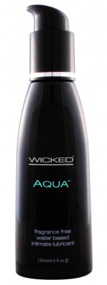 Lubrifiant pe Baza de Apa Wicked Aqua, 120 ml foto