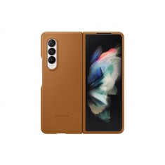 HUSA Smartphone Samsung, pt Galaxy Z Fold3, tip back cover (protectie spate), piele, ultrasubtire, maro, &quot;EF-VF926LAEGWW&quot;