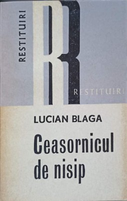CEASORNICUL DE NISIP-LUCIAN BLAGA-265141 foto