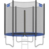 Trambulina pentru copii Songmics cu plasa de protectie, 183 cm, 100 kg