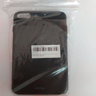 Husa Iphone 8 Plus plastic dur negru foto