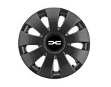 Cumpara ieftin Set 4 Capace Roti Autohelix MSA&reg; potrivite jantelor de 15 inch, pentru Dacia Nou model Aura Black