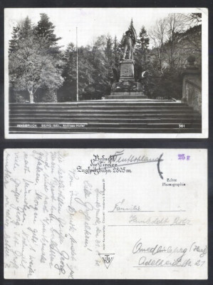 Austria 1930 Old Photo postcard postal stationery Innsbruck Berg Isel D.887 foto