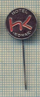 Y 419 INSIGNA - HOTEL KONAK -PENTRU COLECTIONARI foto