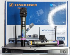 SUPER SET 2 MICROFOANE PROFESIONALE SENNHEISER PGX-898,UHF,SUNET HI FI,NOU!
