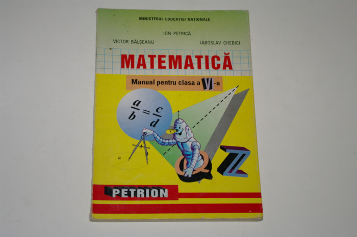 Matematica - manual clasa a VI a - Petrica - Balseanu