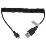 Cablu de Date Spiral Micro-USB la USB