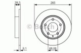 Disc frana MAZDA 3 (BM) (2013 - 2016) BOSCH 0 986 479 C26