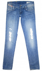 Blugi Dama Jeans DIESEL &amp;quot;MATIC&amp;quot; - MARIME: W 25 / L 32 - (Talie = 76 CM) foto