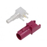 Conector FAKRA soclu tată pentru PCB THT