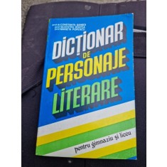 Constanta Barboi - Dictionar de Personaje Literare