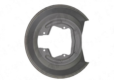 Protectie stropire disc frana Volvo S60 (Rs), 11.2000-03.2004, Spate, Stanga=Dreapta, metal foto